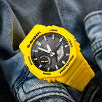 Digital Watch - Casio G-Shock Men's Yellow Watch GA-B2100C-9AER