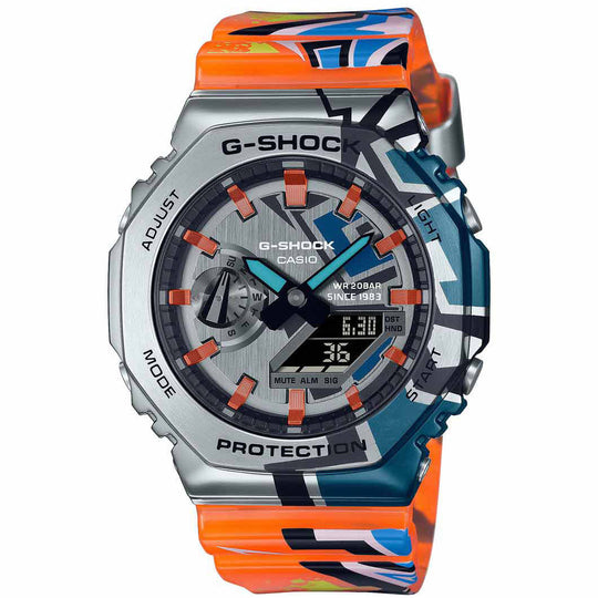 Casio G-Shock Street Spirit Series Men's Orange Watch GM-2100SS-1AER