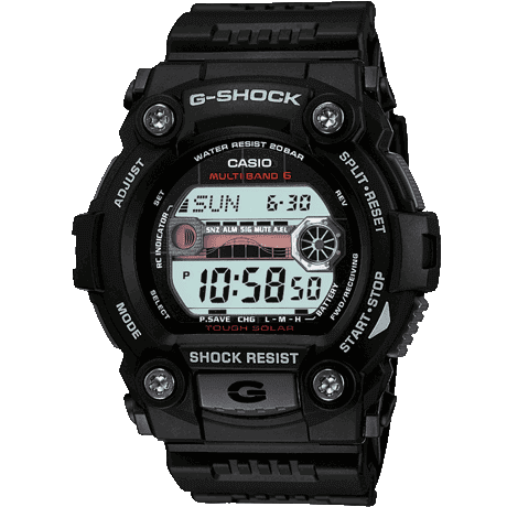 Casio G-Shock Tide Graph Men's Black Watch GW-7900-1ER