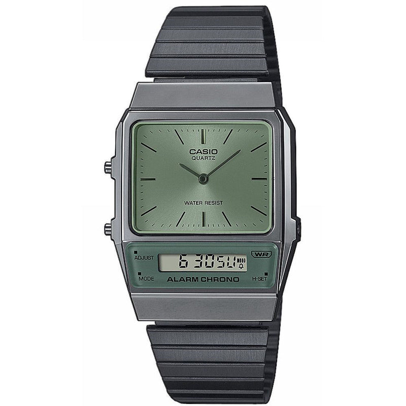 Digital Watch - Casio Vintage Edgy Men's Grey Watch AQ-800ECGG-3AEF