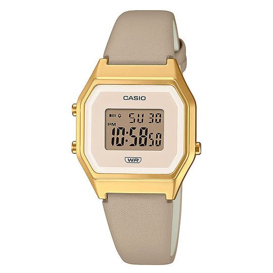 Casio Vintage Ladies Gold Watch LA680WEGL-5EF