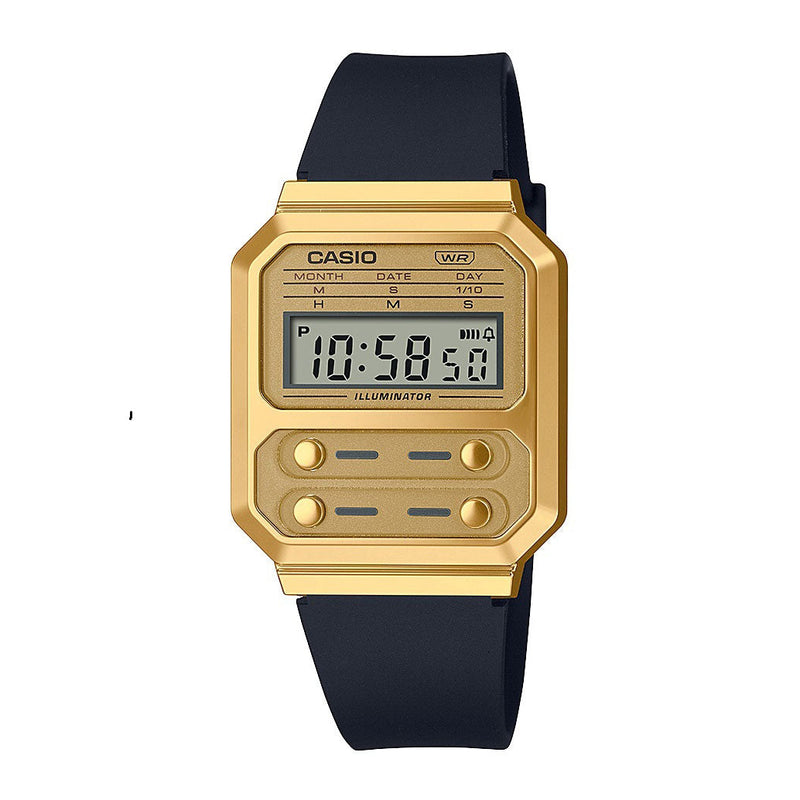 Digital Watch - Casio Vintage Men's Gold Watch A100WEFG-9AEF