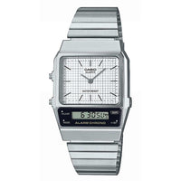 Digital Watch - Casio Vintage Men's Silver Watch AQ-800E-7AEF