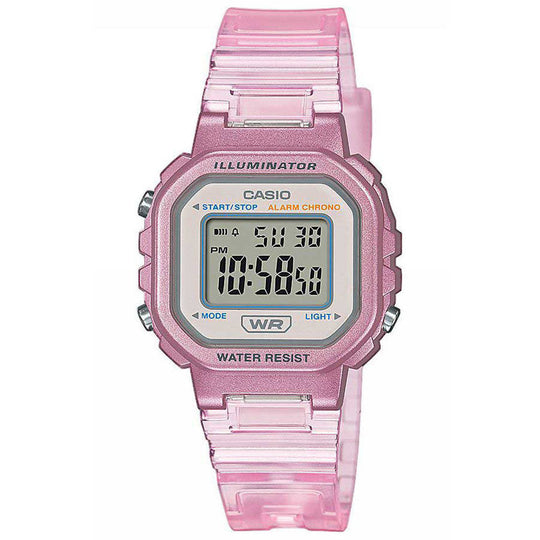 Casio Vintage Sport Ladies Pink Watch LA-20WHS-4AEF