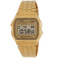Digital Watch - Casio Vintage Unisex Gold Watch A158WETG-9AEF
