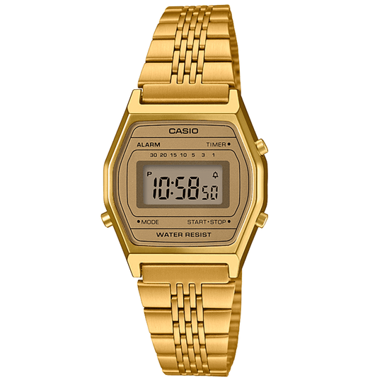 Casio Vintage Unisex Gold Watch LA690WEGA-9EF