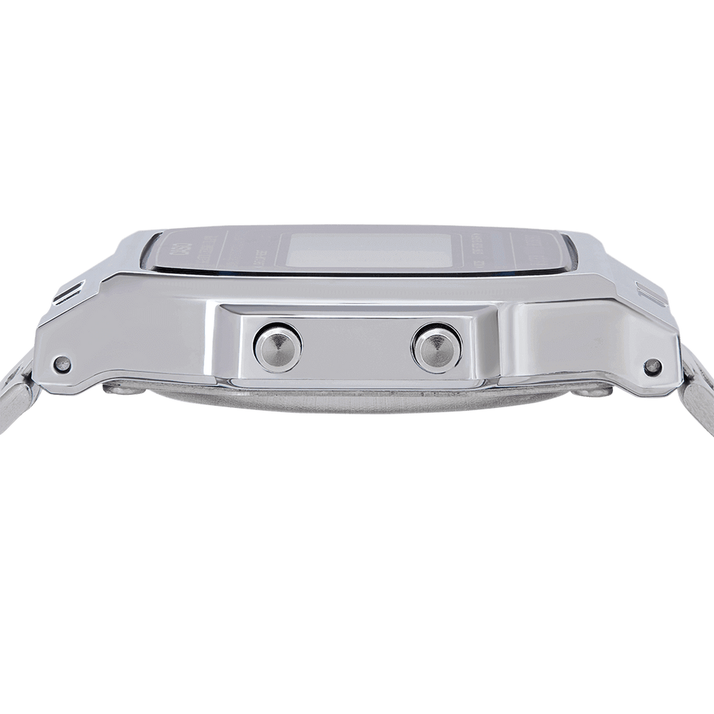 forræder Lav et navn Fortryd Casio Vintage Unisex Silver Watch A164WA-1VES from WatchPilot™