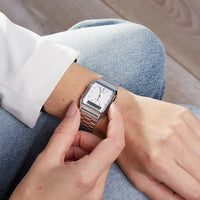 Digital Watch - Casio Vintage Unisex Silver Watch AQ-230A-7DMQYES