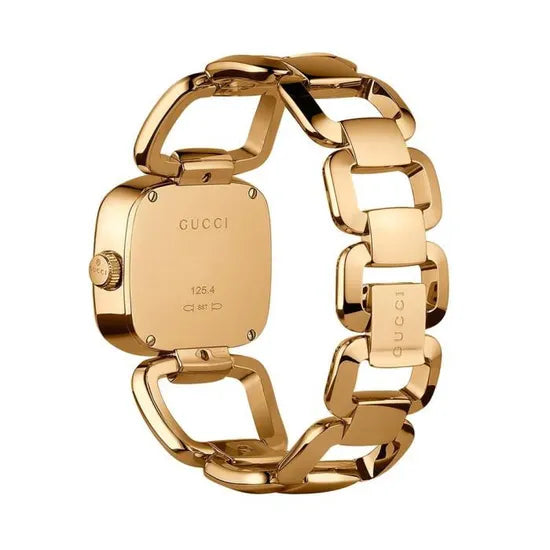 Gucci G-Gucci Ladies Gold Mother of Pearl Watch YA125513