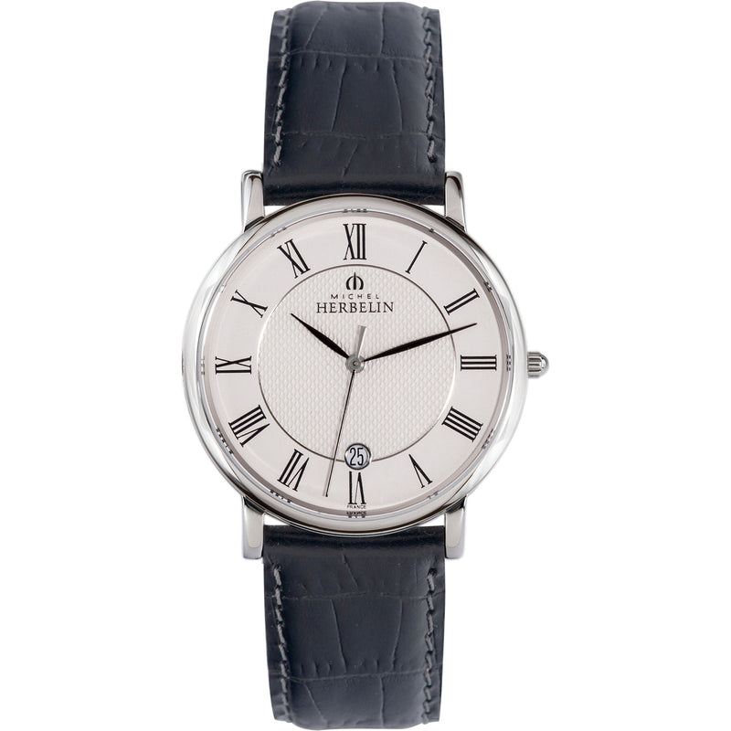 Albin Watch Herbelin Classique Men's White Watch 12248/08 from WatchPilot™