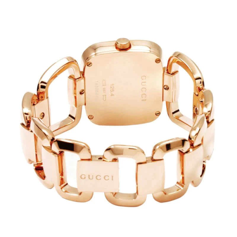 Gucci YA125409 Ladies G-Gucci Rose Gold Watch