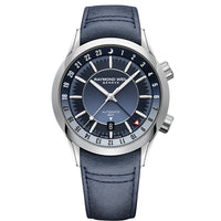 Mechanical - Raymond Weil Freelancer GMT Men's Blue Watch 2761-STC-50001