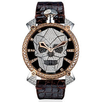 Mechanical Watch - Gaga Milano Men's Black Manuale Bionic Mechanical Watch 5061D01S
