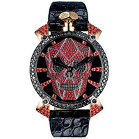 Mechanical Watch - Gaga Milano Men's Black Manuale Mechanical Watch 5061D02S