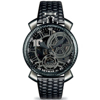 Mechanical Watch - Gaga Milano Men's Black Neymar Mechanical Watch 5516INJD2SB0F