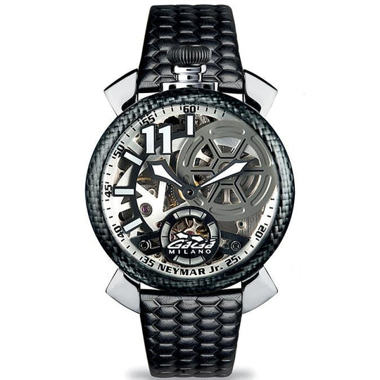 Gaga Milano Men's Neymar Mechanical Watch 5515INJ01QB
