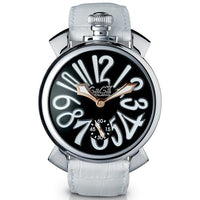Mechanical Watch - Gaga Milano Men's White Manuale Mechanical Watch 5010.06S