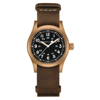 Mechanical Watch - Hamilton Khaki Field Bronze Mechanica Men's Brown Watch H69459530