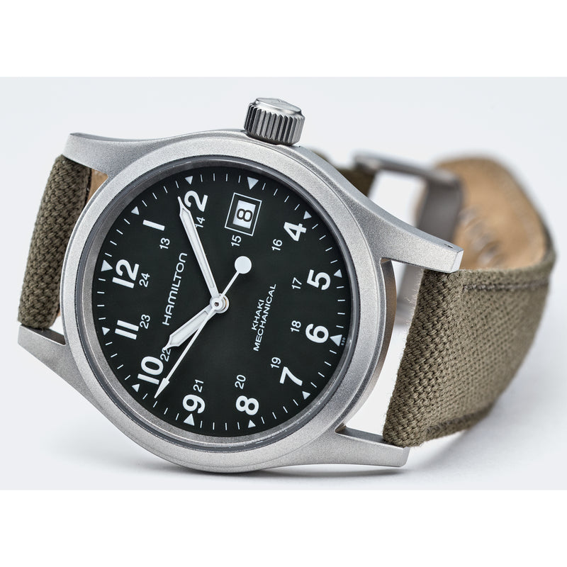 Mechanical Watch - Hamilton Khaki Field Mechanical Men's Green Watch H69439363