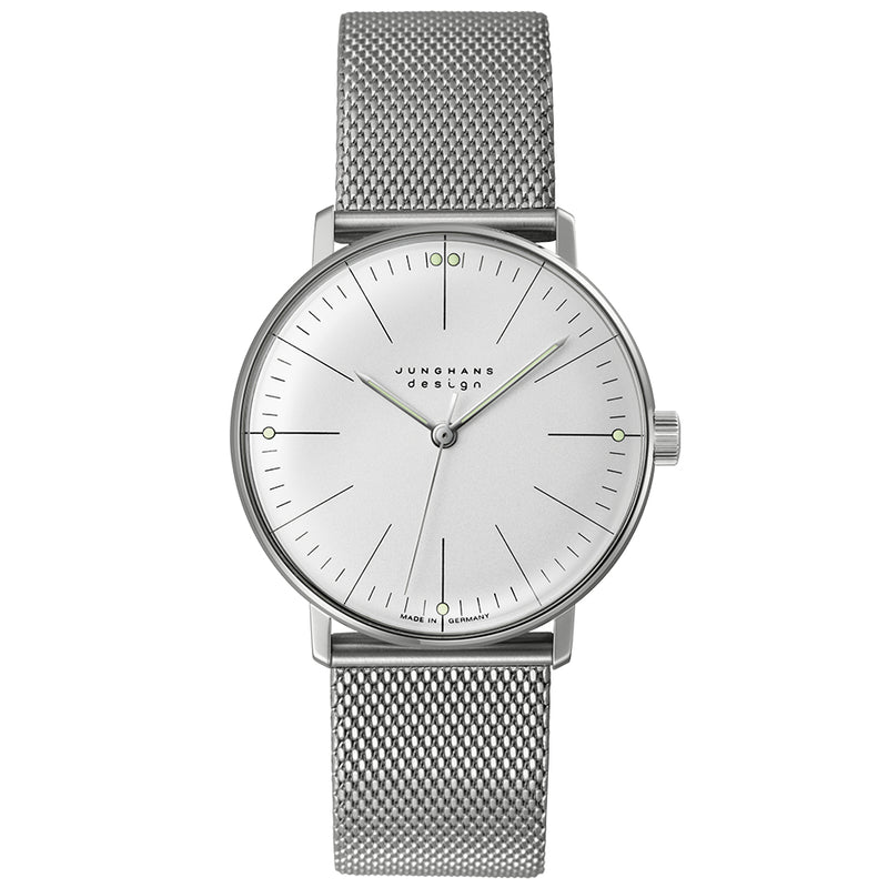 Mechanical Watch - Junghans Max Bill Hand-winding Ladies Silver Watch 27/3004.46