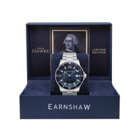 Mechanical Watch - Thomas Earnshaw Men's Atlantic Blue Hawke Watch ES-8133-22