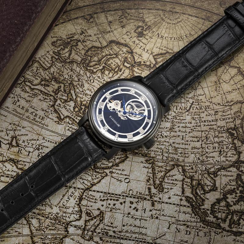 Mechanical Watch - Thomas Earnshaw Men's Obsidian Black Westminster Watch ES-8097-04