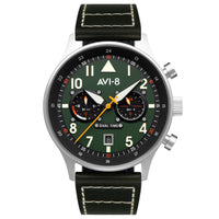 Pilot Watch - AVI-8 Carey Dual Time Merville Watch AV-4088-02