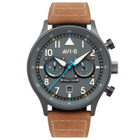 Pilot Watch - AVI-8 Carey Dual Time Orissa Watch AV-4088-04