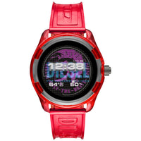 Smart Watch - Diesel DZT2019 Men's Red Fadelite Gen 5 Smartwatch