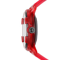 Smart Watch - Diesel DZT2019 Men's Red Fadelite Gen 5 Smartwatch