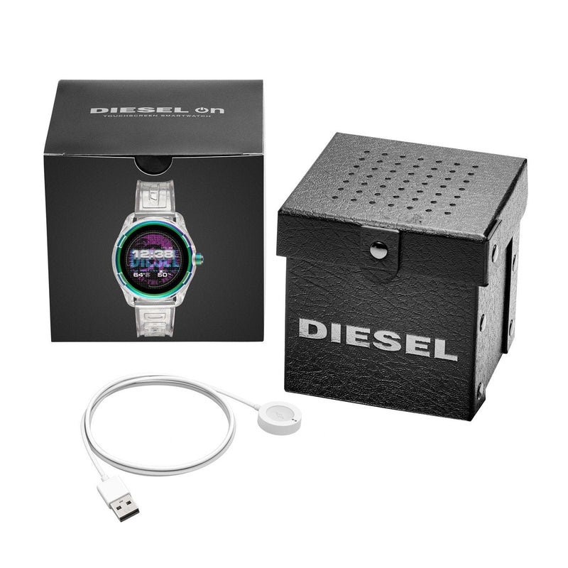 Smart Watch - Diesel DZT2021 Men's White Fadelite Gen 5 Smartwatch