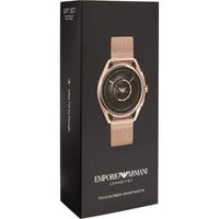 Smart Watch - Emporio Armani ART9005 Men's Rose Gold Connected Smartwatch