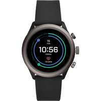 Smart Watch - Fossil FTW4019 Black Sport Smokey Smartwatch