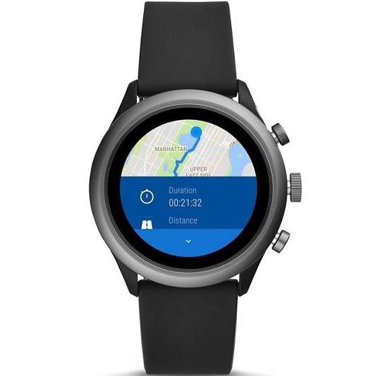Fossil FTW4019 Black Gen 4 Sport Smartwatch from WatchPilot