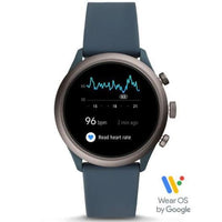 Smart Watch - Fossil FTW4021 Smokey Blue Gen 4 Sport Smartwatch