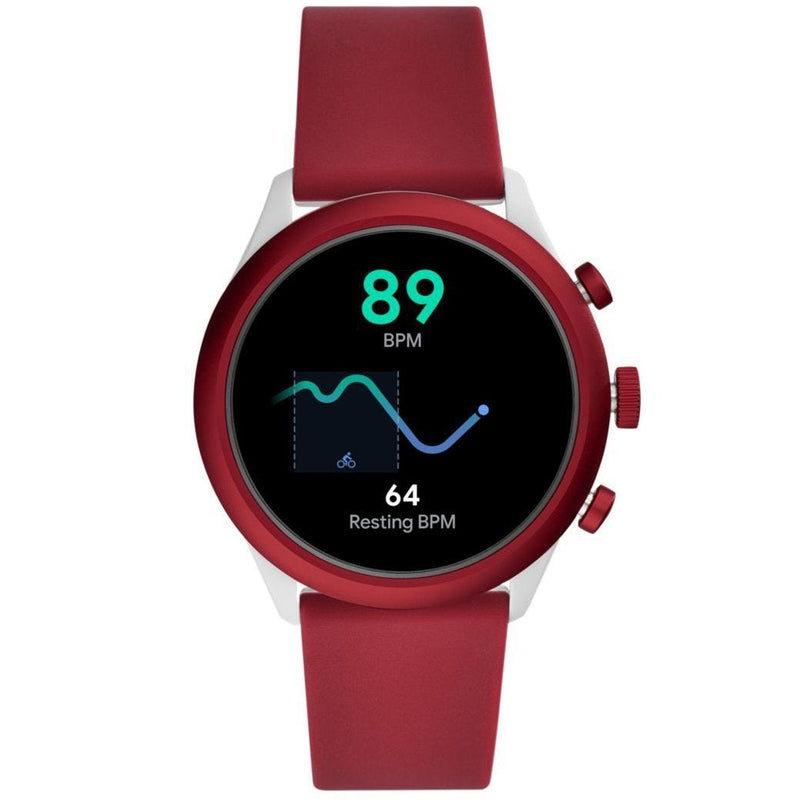 Smart Watch - Fossil FTW4033 Red Gen 4 Sport Smartwatch