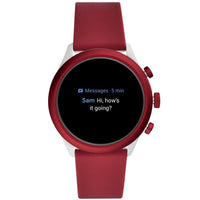 Smart Watch - Fossil FTW4033 Red Gen 4 Sport Smartwatch