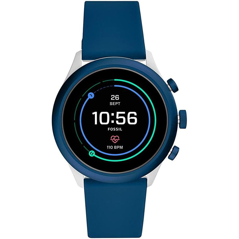 Smart Watch - Fossil FTW4036 Blue Gen 4 Sport Smartwatch