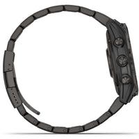 Smart Watch - Garmin Fenix® 7 Sapphire Solar Edition Carbon Grey DLC Titanium Smartwatch 010-02540-39