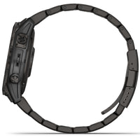 Smart Watch - Garmin Fenix® 7 Sapphire Solar Edition Carbon Grey DLC Titanium Smartwatch 010-02540-39