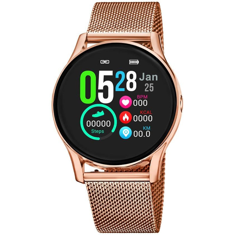Smart Watch - Lotus L50001/1 Ladies Rose Gold Smartime Watch