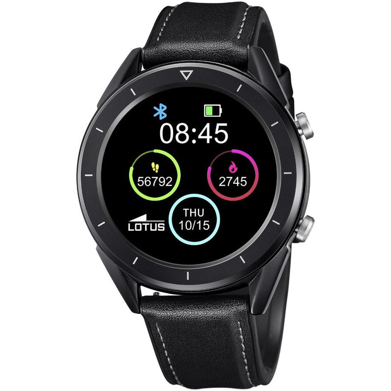 Smart Watch - Lotus L50009/1 Men's Black Smartime Watch