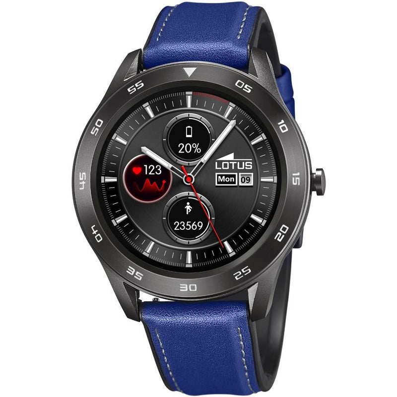 Smart Watch - Lotus L50012/2 Men's Blue Smartime Watch