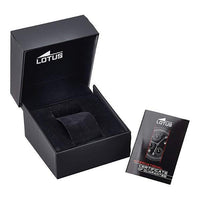 Smart Watch - Lotus L50012/3 Men's Black Smartime Watch
