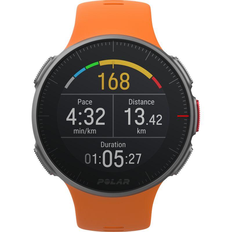 Smart Watch - Polar 90070738 Vantage V Orange Sport Smartwatch