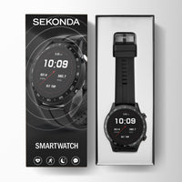 Smart Watch - Sekonda 1909 Men's Black Smart Watch