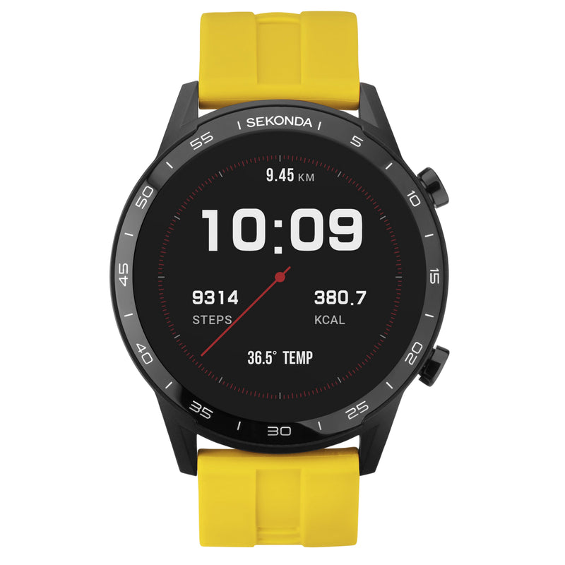 Smart Watch - Sekonda 1994 Men's Yellow Smart Watch