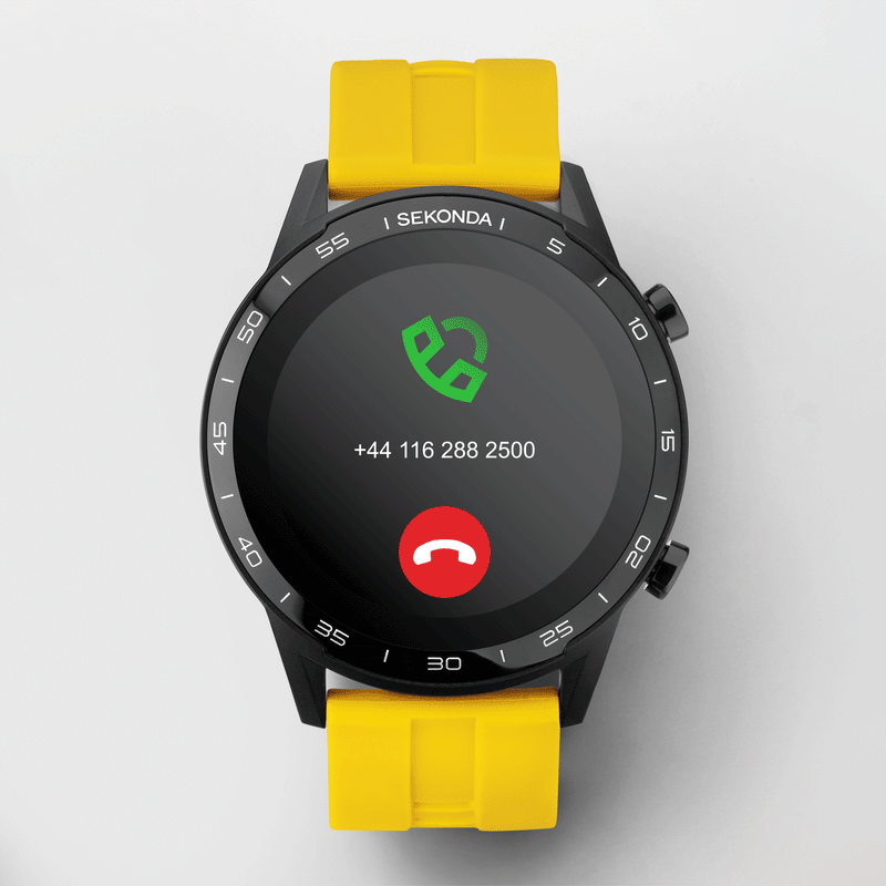 Smart Watch - Sekonda 1994 Men's Yellow Smart Watch