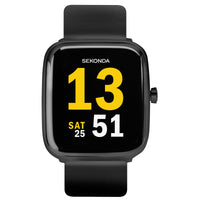 Smart Watch - Sekonda 30009 Motion Men's Black Smartwatch