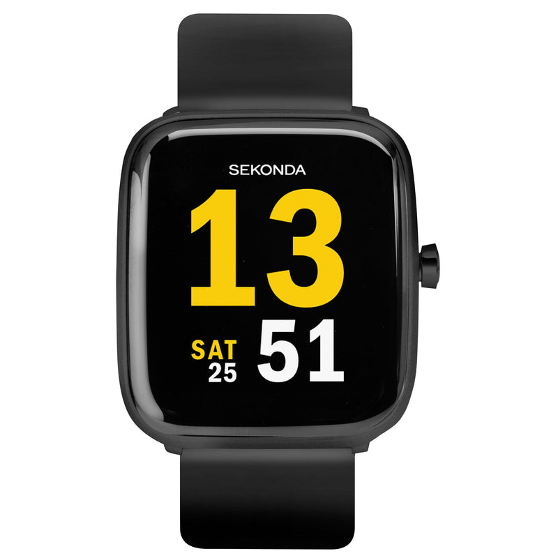 Smart Watch - Sekonda 30009 Motion Men's Black Smartwatch